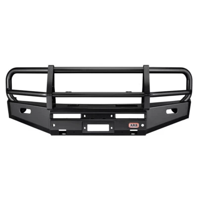 ARB 3462010 Front Deluxe Bull Bar Winch Mount Bumper - Black - Image 1 of 4