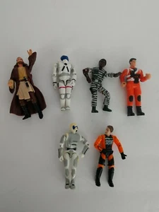 Misc VINTAGE Star Wars 3.75 action figures and Action men 1994,1999 - Picture 1 of 4