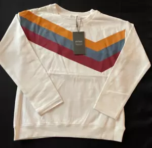 MILES THE LABEL  Arcade Game Top - White -  NWT Girls 7 - Picture 1 of 2