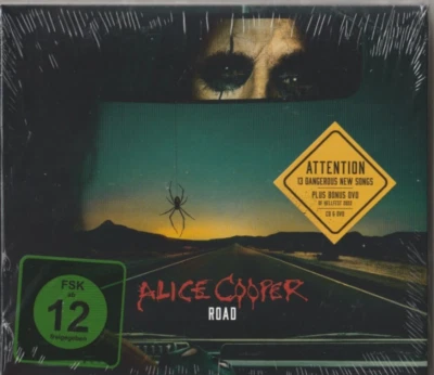 Alice Cooper - CD+DVD - Road - Digipak - 2023 - NEUWARE! - Bild 1 von 2
