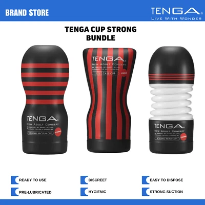 Paquete de vasos masturbadores masculinos prelubricados desechables TENGA Sensations Foto 1 de 4
