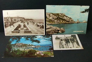 3 x Torquay & Teignmouth Postkarten + 1 Echtfoto Kine-Snaps Torquay - Bild 1 von 6