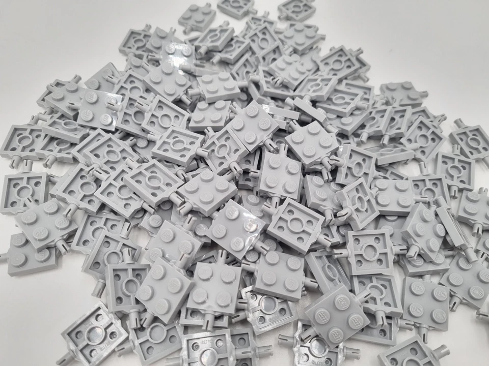 LEGO Achse grau 2x2 50 STK Platte wheels holder  4600 460026 - Bild 1 von 1