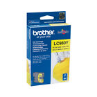 Brother LC-980Y Inkjet Cartridge, Yellow, Single Pack, Standard Yield, Includes