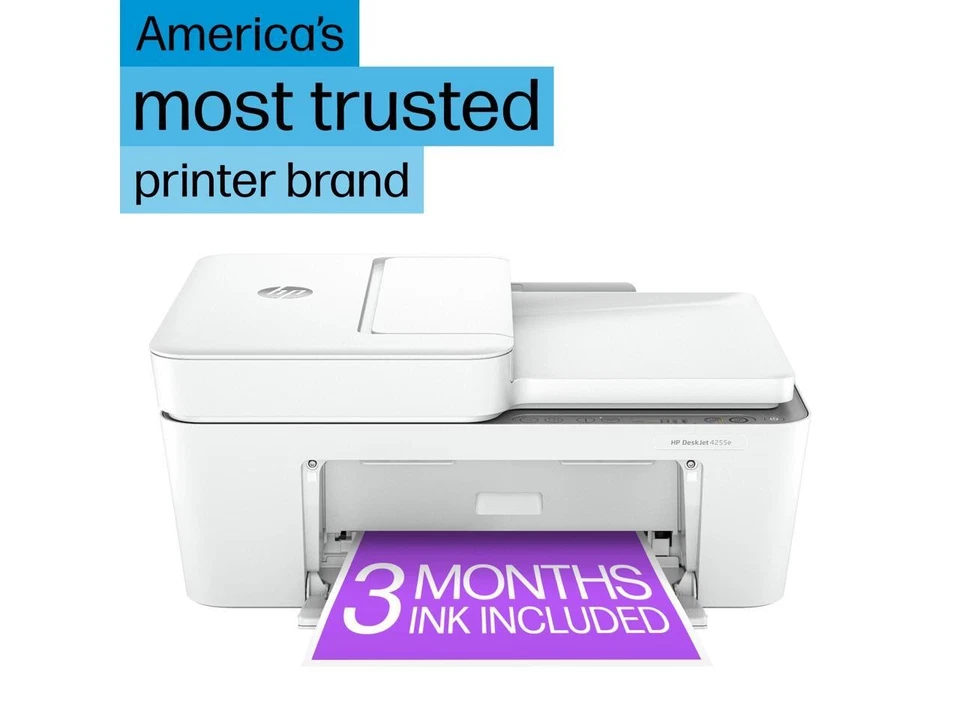 HP DeskJet 4255e All-in-One Wireless Color Printer 588S6A#B1H