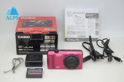 CASIO HIGH SPEED EXILIM EX-ZR200 16.1MP Compact Digital Camera Red #251126aa - Image 1 of 4
