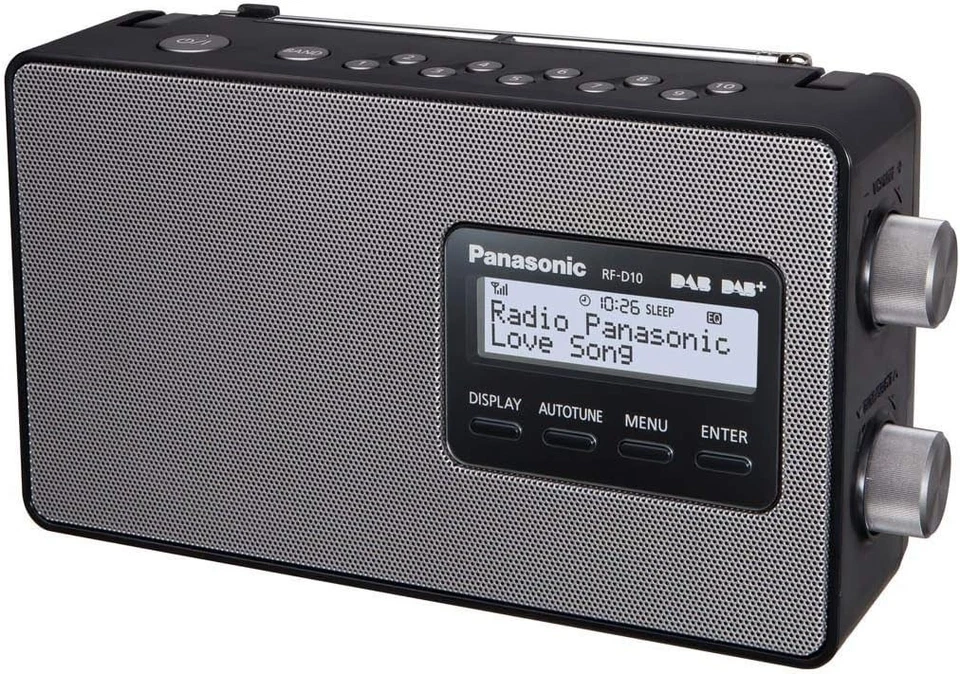 Panasonic Rf-d10eg-w Dab+ Digitalradio, Tragbar, Am/fm - Bild 1 von 2