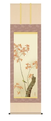 Kakejiku (hanging scroll)「Spring Flowers and Birds」Shunsô  Hishida from Japan - Image 1 of 4