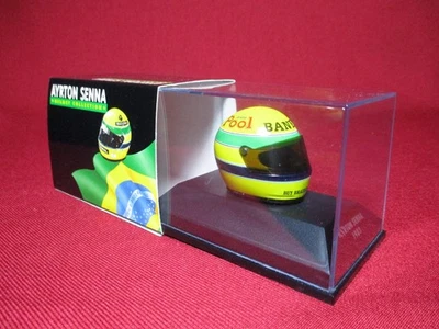 1983 Ayrton Senna F3 CHAMPION Ralt-Toyota WSR Helmet Formula 3 1/8 Minichamps - Image 1 of 4