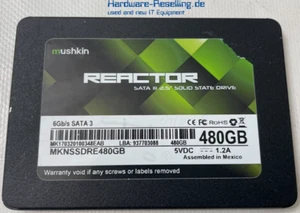 Mushkin Reactor 480GB 2,5" SATA III 6G SSD MKNSSDRE480GB - Bild 1 von 1