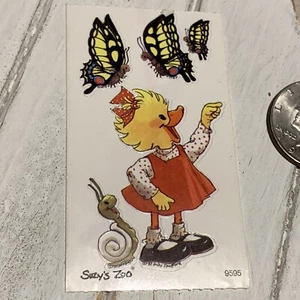 Suzy’s Zoo Sticker Mod #9595 Vintage Sticker 2" x 3.5" - Picture 1 of 3