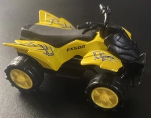 Greenbrier International Diecast Express Wheels EX500 ATV Quad - Yellow - Picture 1 of 4