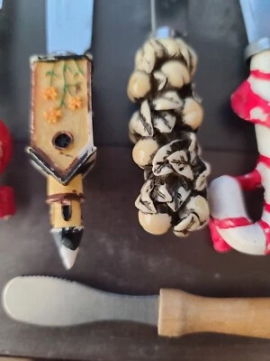 Cuchillos esparcidores de mantequilla 8 piezas Boston Warehouse acero inoxidable Foto 1 de 4