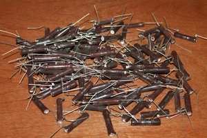 (5) Ohmite Brown Devil No 1720 Resistors 100 Ohm 12w Piper 484-420  - Picture 1 of 3