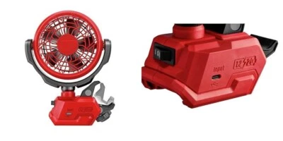 Ventilador de abrazadera de 4 pulgadas, sin escobillas, 12 V/20 V, nuevo.2023. Foto 1 de 4