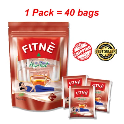  FITNE infusión de hierbas laxante té de hierbas pérdida de peso desintoxicación rápida delgada 40 bolsas Foto 1 de 4