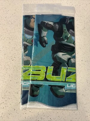 CUBIERTA DE MESA DE PLÁSTICO BUZZ LIGHTYEAR THE MOVIE (2ct) ~ Fiesta Decoración Cumpleaños Foto 1 de 2