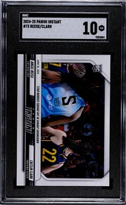 Tarjeta dúo de novato SGC 10 Caitlin Clark Angel Reese 2024 Panini instantánea WNBA #73 - Imagen 1 de 2