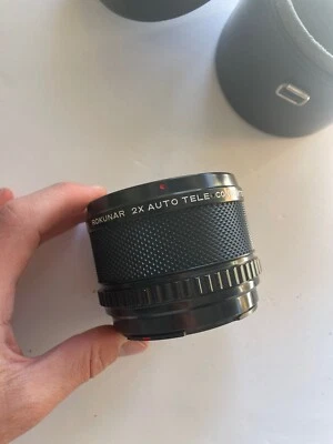 Rokunar HB 2x Auto Tele Converter for Hasselblad 510544 Lens W/ Case - Image 1 of 4