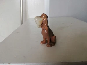 Wade Whimsies Trusty the Bloodhound raro non dipinto caratteristiche Lady and the Tramp - Foto 1 di 7