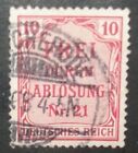 N°634V Stamp Deutsches Reich Dienstmarke Canceled Aus