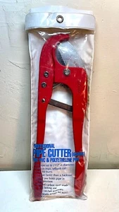 Large Heavy Duty 65mm Ratchet Pipe Cutter for Pvc & Polyethelene Pipes - Picture 1 of 4