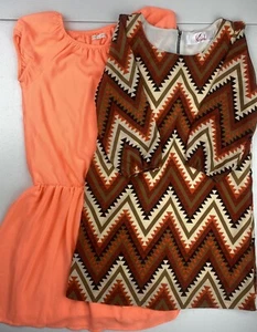 Girls Dresses Drop Waist & A Line 7/8 To 10/12 Clothes Read Description - Picture 1 of 13