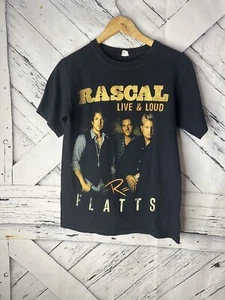 Camiseta de concierto Rascal Flatts Live & Loud 2013 gira banda negra talla pequeña - Imagen 1 de 6