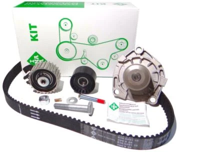 Kit Cinghia Distribuzione + Pompa Acqua INA Alfa Romeo 159 1.9 2.0 JTDm 16V - Imagen 1 de 4