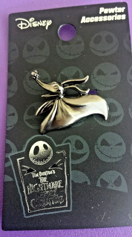 Disney Nightmare Before Christmas Zero Pewter Lapel Pin by Monogram