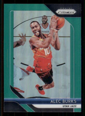 2018-19 Panini Prizm Prizms Green #203 Alec Burks - Image 1 of 2