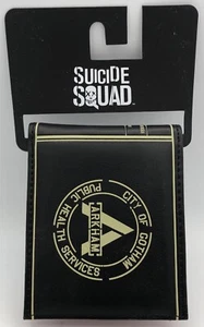 Gotham City Public Health Services Arkham Bifold Wallet Suicide Squad DC Batman - Picture 1 of 4