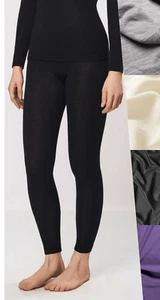 Leggings 100 % pura lana merino 180 GMS mujer ultra suaves capa base 8440 - Imagen 1 de 6