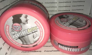 Soap & Glory *THE RIGHTEOUS BUTTER* Body Butter Very Dry Skin 2X 6.7oz/200ml Lot - Picture 1 of 11