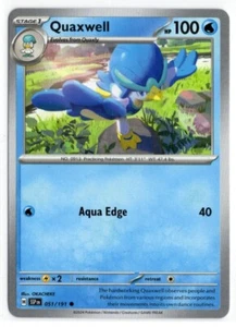 Pokemon Surging Sparks 051/191 Quaxwell - Picture 1 of 1