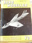 Aeromodeller Model Aircraft  Mag 1953 March Arrowhead Plan Delta Hydro Models