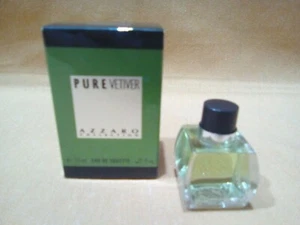 AZZARO PURE VETIVER EAU DE TOILETTE MINIATURA MIGNON 7,5 ML. I° PRODUZIONE RARE - Foto 1 di 1