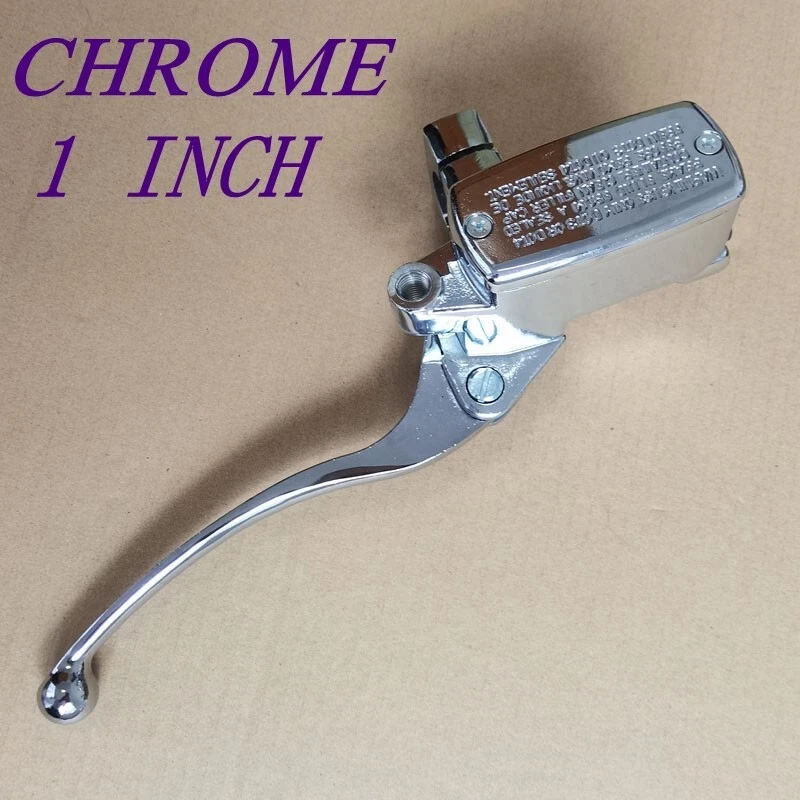 Cilindro maestro de freno delantero cromado de 1" para Honda VT600 Shadow VLX 600 1988-2008 Foto 1 de 4