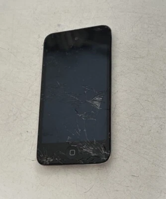 Apple iPod Touch 4. Generation, 8GB MP3 Player - Schwarz Chrome Lesen - Bild 1 von 2