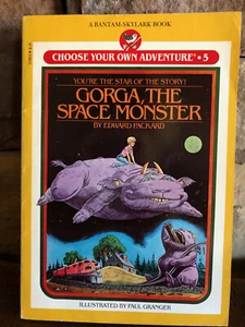 Choose Your Own Adventure 1983 Gorga, The Space Monster By Edward Packard RARE - Picture 1 of 5