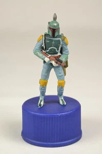 Boba Fett Star Wars LE Set 4 Japan Import Pepsi Cap Figure Rare - Picture 1 of 5