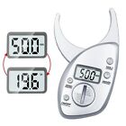 Measurement Skinfold Caliper Tester Scales Fitness Body Fat Caliper LCD Display