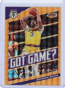 Panini Mosaic Got Game 2019-20? Naranja Fluorescente Prizm 07/25 Anthony Davis - Imagen 1 de 1