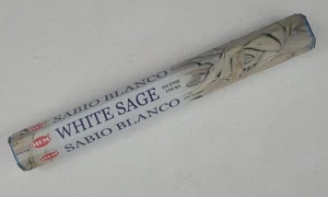 Hem ~ White Sage (Sabio Blanco) Incense Sticks ~ Single Tube ~ 20 Sticks - Picture 1 of 2