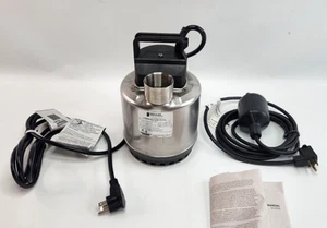 Goulds LSP0311AT Submersible Sump Pump - Piggy Back Wide Angle Float Switch - Picture 1 of 14
