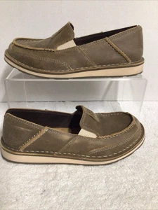 Ariat Cruiser Bomber Shoes Women’s 7 B Brown Flats Casual Slip On - Picture 1 of 4