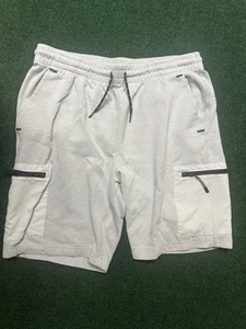 Old Navy Active Dynamic Fleece Shorts Herren Medium weiß / hellgrau - Bild 1 von 4