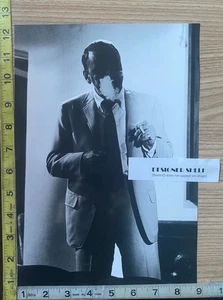 Frank Sinatra Silhouette Sombra Fumar Cigarrillo Escena Libro Fotografía - Imagen 1 de 1