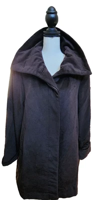 Dale Dressin Brown Angora Vintage Coat Size 10 SOFT - Image 1 of 4