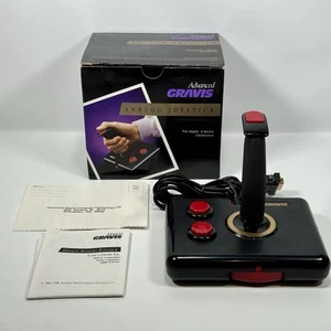 Advanced Gravis Analog Joystick Hand Controller Apple II+ plus, IIe, IIc, IIgs - Afbeelding 1 van 14
